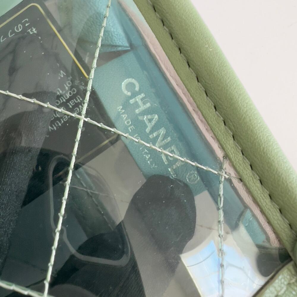 Chanel Coco Splash Pvc Mini Rectangular Flap Bag - image 5